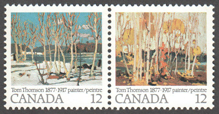 Canada Scott 734i MNH Pair - Click Image to Close